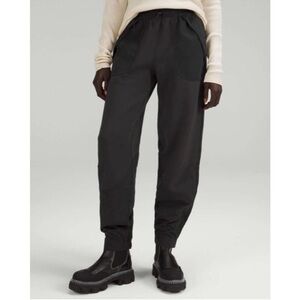 Lululemon Effortless Mid-Rise Pants Softstreme Glyde Black sz6